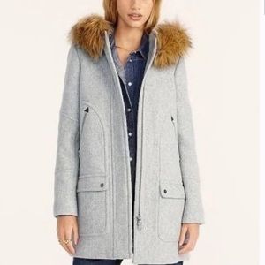 J Crew Chateau Wool Parka